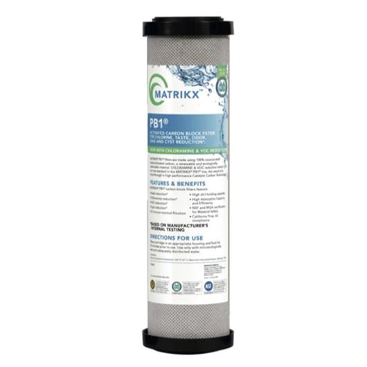 4 Pack KX MATRIKX Pb1® Carbon Block | 06-250-10 | 0.5 MIC - Free Purity