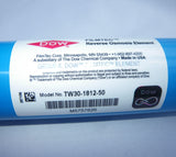 2 Pack Dow Filmtec TW30-1812-50GPD - Residential Reverse Osmosis Membrane - Free Purity