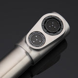 Deluxe Kitchen Faucet - Tri-Flow Water Tap Mixer - Brushed Stainless Steel - Free Purity