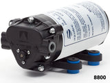 Aquatec 8800 High Flow Booster Pump (50-100GPD) 24 VAC - 1/4" QUICK CONNECT - Free Purity