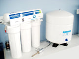 4 Stage Pentair GRO-75EN-DSN - 1:1 Super High Efficiency Residential Reverse Osmosis System With Satin Nickel Designer Faucet - Free Purity